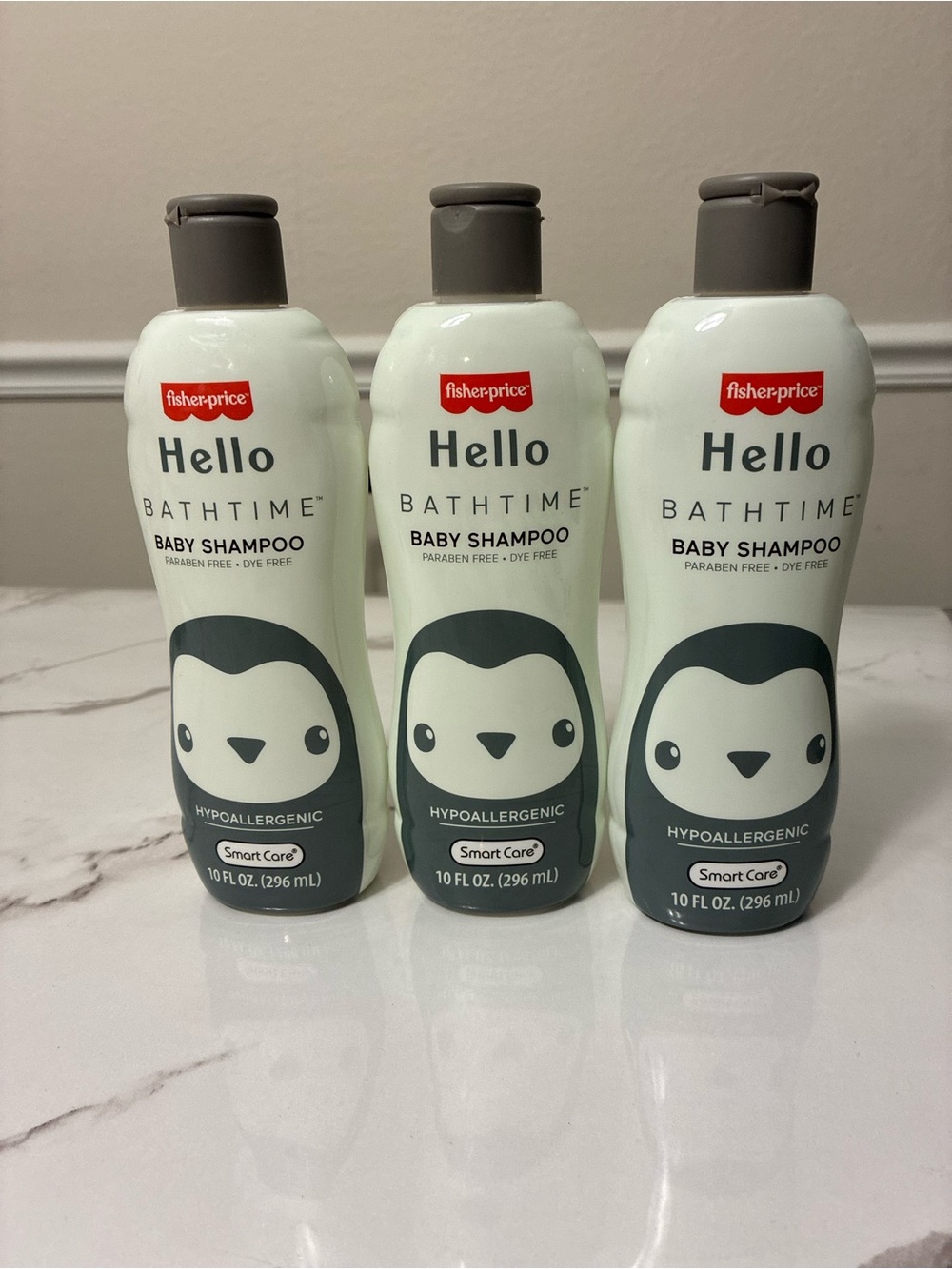 3-Pack Fisher-Price Hello Bathtime Baby Shampoo - Hypoallergenic